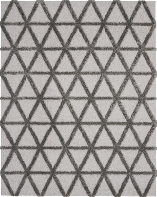 Nourison Melfi MLF01 Grey Area Rug