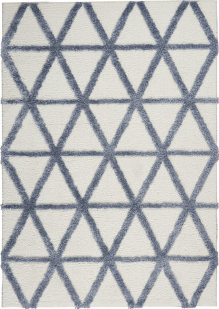 Nourison Melfi MLF01 Ivory Blue Area Rug