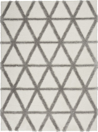 Nourison Melfi MLF01 Ivory/Grey Area Rug