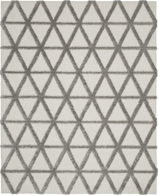 Nourison Melfi MLF01 Ivory/Grey Area Rug