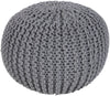 Surya Malmo MLPF-004 Gray Pouf