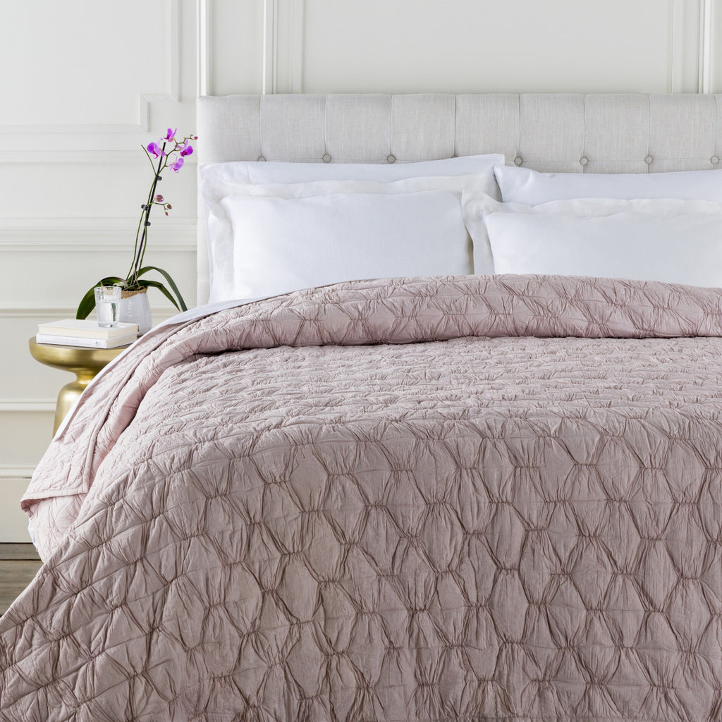 Surya Melissa MLS-1000 Pink Bedding Twin Quilt