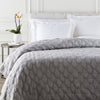 Surya Melissa MLS-1001 Gray Bedding Twin Quilt