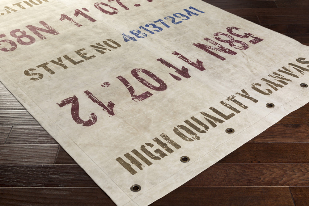 Surya Military MLT-6000 Area Rug Corner Shot Feature