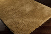 Surya Mellow MLW-9010 Gold Shag Weave Area Rug Corner Shot