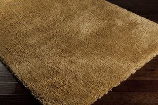 Surya Mellow MLW-9010 Gold Shag Weave Area Rug Corner Shot