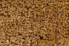 Surya Mellow MLW-9010 Gold Shag Weave Area Rug Sample Swatch