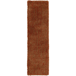 Surya Mellow MLW-9015 Rust Area Rug 2'3'' x 8' Runner