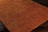 Surya Mellow MLW-9015 Rust Shag Weave Area Rug Corner Shot