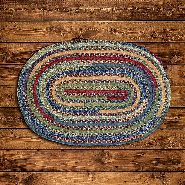 Colonial Mills Market Mix MM03 Oval Sea Glass Area Rug main image