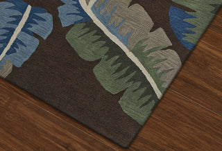 Dalyn Maui MM3 Chocolate Area Rug Closeup Image