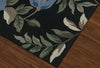 Dalyn Maui MM6 Black Area Rug Closeup Image