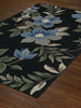 Dalyn Maui MM6 Black Area Rug Floor Image