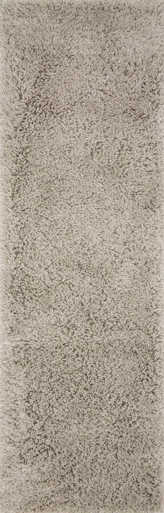 Loloi II Mila Shag MIL-01 Grey Area Rug 2'3''x 7'6'' Runner