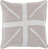 Surya Manchester Light Linen Flag MN-001 Pillow 18 X 18 X 4 Down filled
