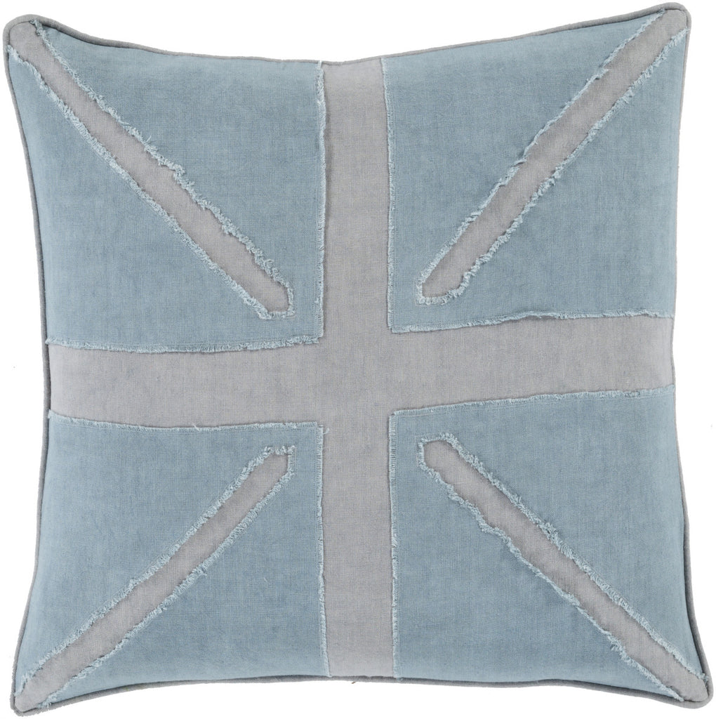 Surya Manchester Light Linen Flag MN-002 Pillow