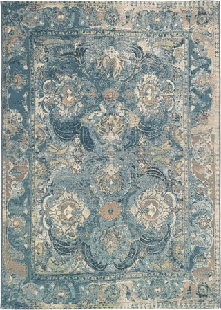 Trans Ocean Marina 8044/03 Kashan Blue Area Rug by Liora Manne