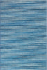 Trans Ocean Marina 8052/03 Stripes Blue Area Rug by Liora Manne