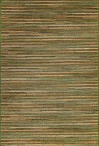 Trans Ocean Marina 8052/06 Stripes Green Area Rug by Liora Manne