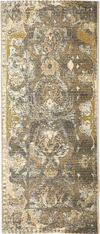 Trans Ocean Marina 8044/47 Kashan Grey Area Rug by Liora Manne