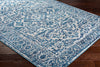 Surya Monte Carlo MNC-2302 Sky Blue Light Gray White Navy Area Rug Corner Image