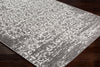 Monte Carlo MNC-2305 Charcoal Light Gray White Area Rug by Surya Corner Image