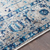 Surya Monte Carlo MNC-2310 Light Gray Sky Blue Navy White Area Rug Texture Image