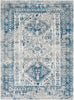 Surya Monte Carlo MNC-2313 Sky Blue Light Gray White Navy Area Rug main image