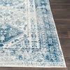 Surya Monte Carlo MNC-2313 Sky Blue Light Gray White Navy Area Rug Detail Image