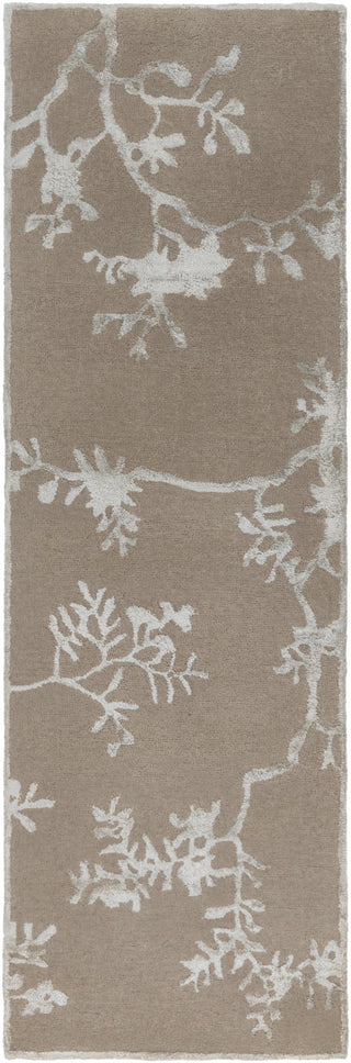 Surya Manor MNR-1011 Gray Area Rug by GlucksteinHome 2'6'' x 8' Runner