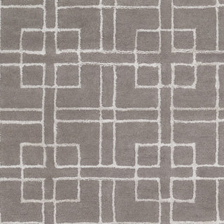 Surya Manor MNR-1012 Charcoal Hand Tufted Area Rug by GlucksteinHome Sample Swatch