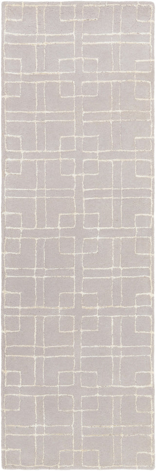 Surya Manor MNR-1014 Light Gray Area Rug by GlucksteinHome 2'6'' x 8' Runner