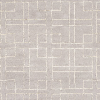 Surya Manor MNR-1014 Light Gray Hand Tufted Area Rug by GlucksteinHome Sample Swatch