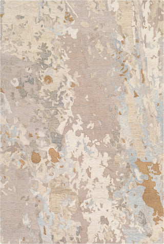 Surya Modern Nouveau MNV-1006 Khaki Taupe Medium Gray Camel Tan Beige Area Rug main image