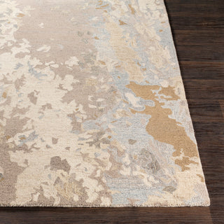 Surya Modern Nouveau MNV-1006 Khaki Taupe Medium Gray Camel Tan Beige Area Rug Detail Image