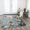 Rizzy Mod MO004B Gray Area Rug  Feature