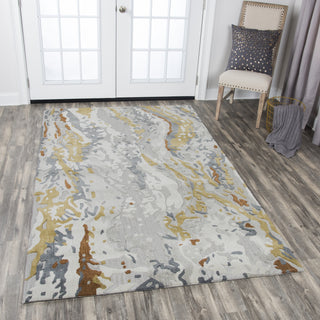 Rizzy Mod MO575A Gray Area Rug  Feature