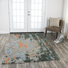 Rizzy Mod MO001B Taupe Area Rug Corner Image