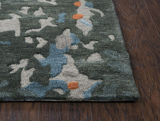 Rizzy Mod MO001B Taupe Area Rug Detail Image