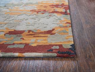 Rizzy Mod MO999A Tan Area Rug Detail Image