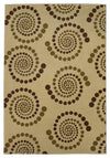 KAS Moda 6940 Ivory Spirals Area Rug main image