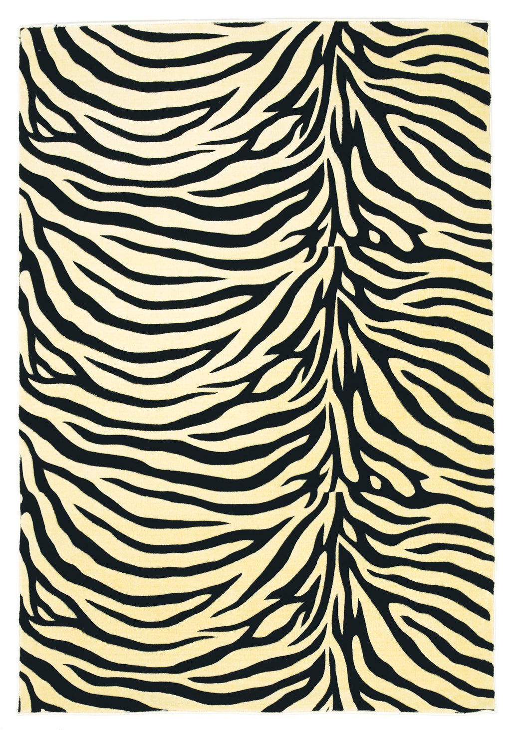KAS Moda 6941 Ivory/Black Zebra Area Rug main image