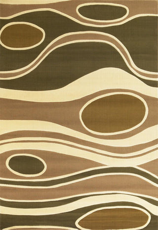 KAS Moda 6944 Sage/Beige Orbit Area Rug main image