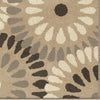 Orian Rugs Modern Grace Springtime Grey Area Rug Close up
