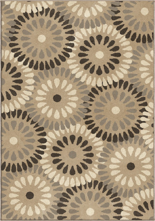 Orian Rugs Modern Grace Springtime Grey Area Rug main image