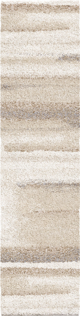 Orian Rugs Super Shag Modern Motion Beige Area Rug main image