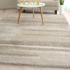 Orian Rugs Super Shag Modern Motion Beige Area Rug 