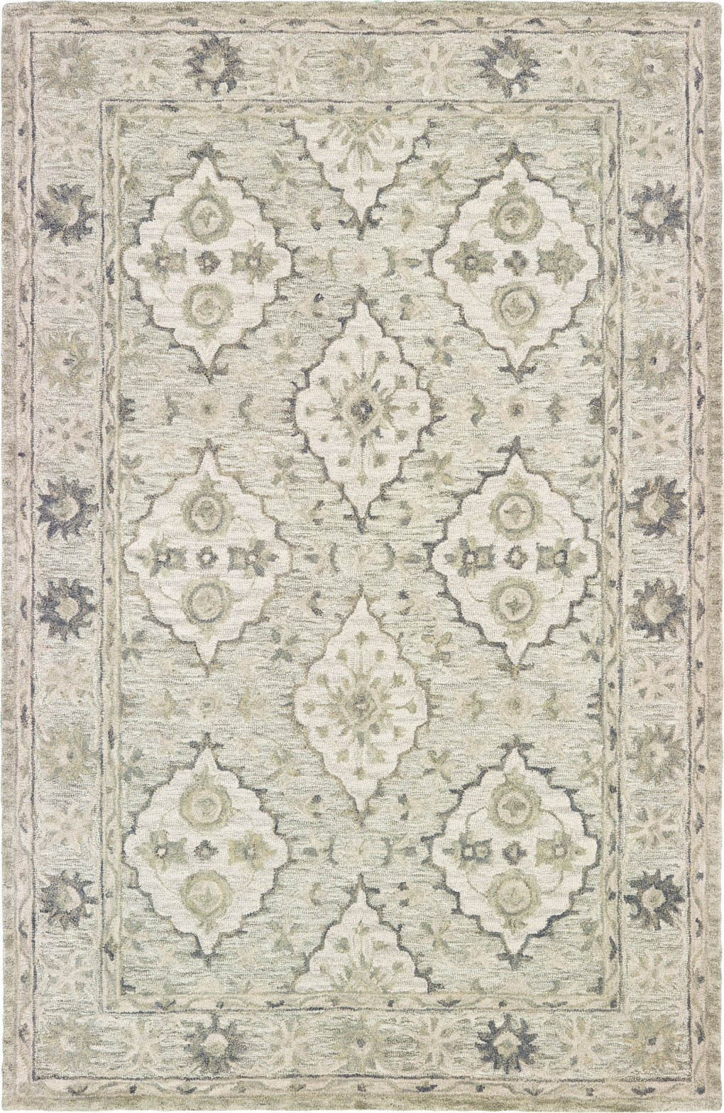 LR Resources Modern Traditions 81286 Sea Weed Area Rug main image
