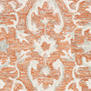 LR Resources Modern Traditions 81287 Orange / Gray Area Rug Alternate Image