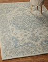 LR Resources Modern Traditions 81288 Turquoise Gray Area Rug Alternate Image